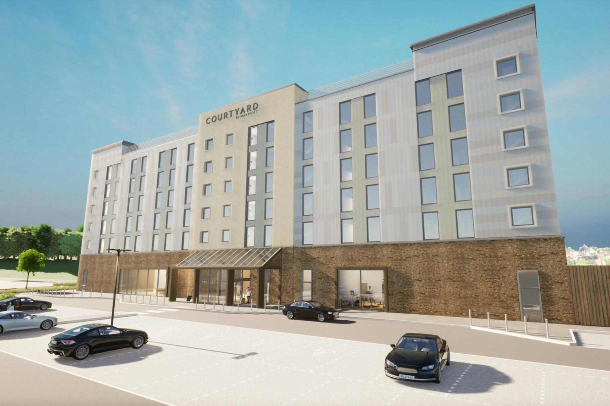 Courtyard By Marriott Sheffield Hotel Exterior photo